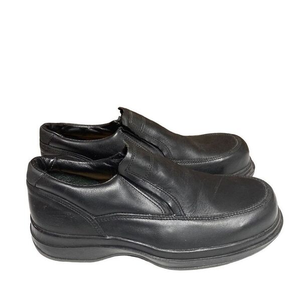 RED WING Steel Toe Slip-On Electrical Hazard Black Leather Loafer Size 8
